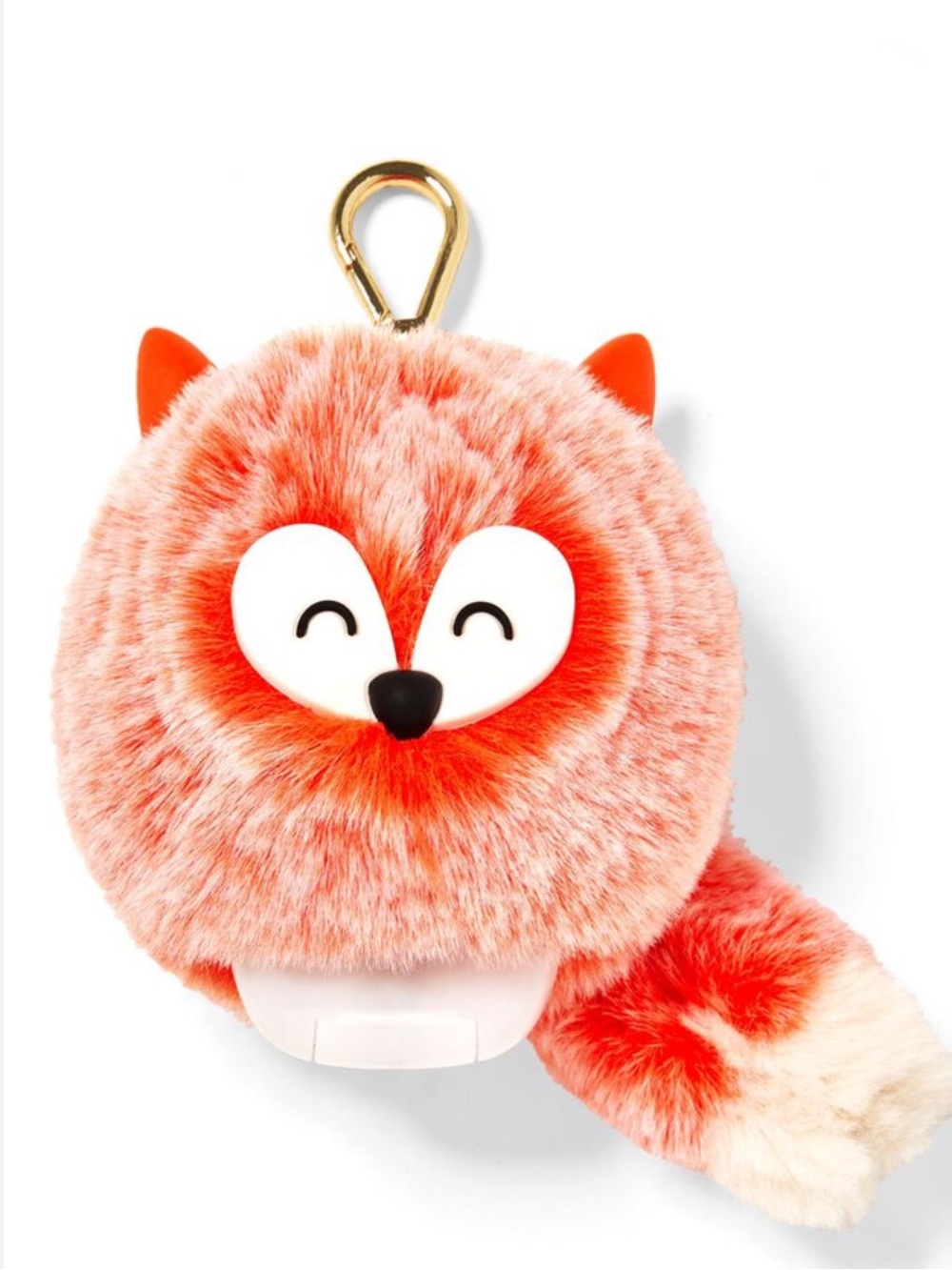 Bath & Body Works Fox Pom PocketBac Holder Keychain